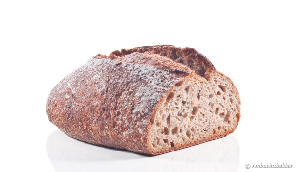 Desem rogge bol met walnoten en honing