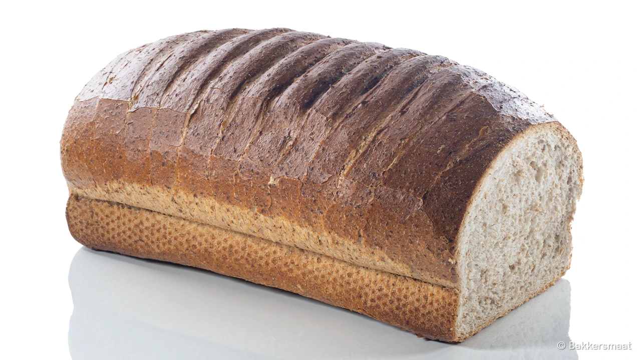 Bruin vloerbrood glad