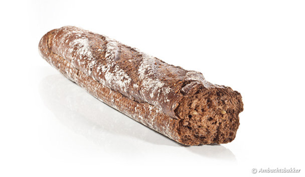 Bruin stokbrood afbak