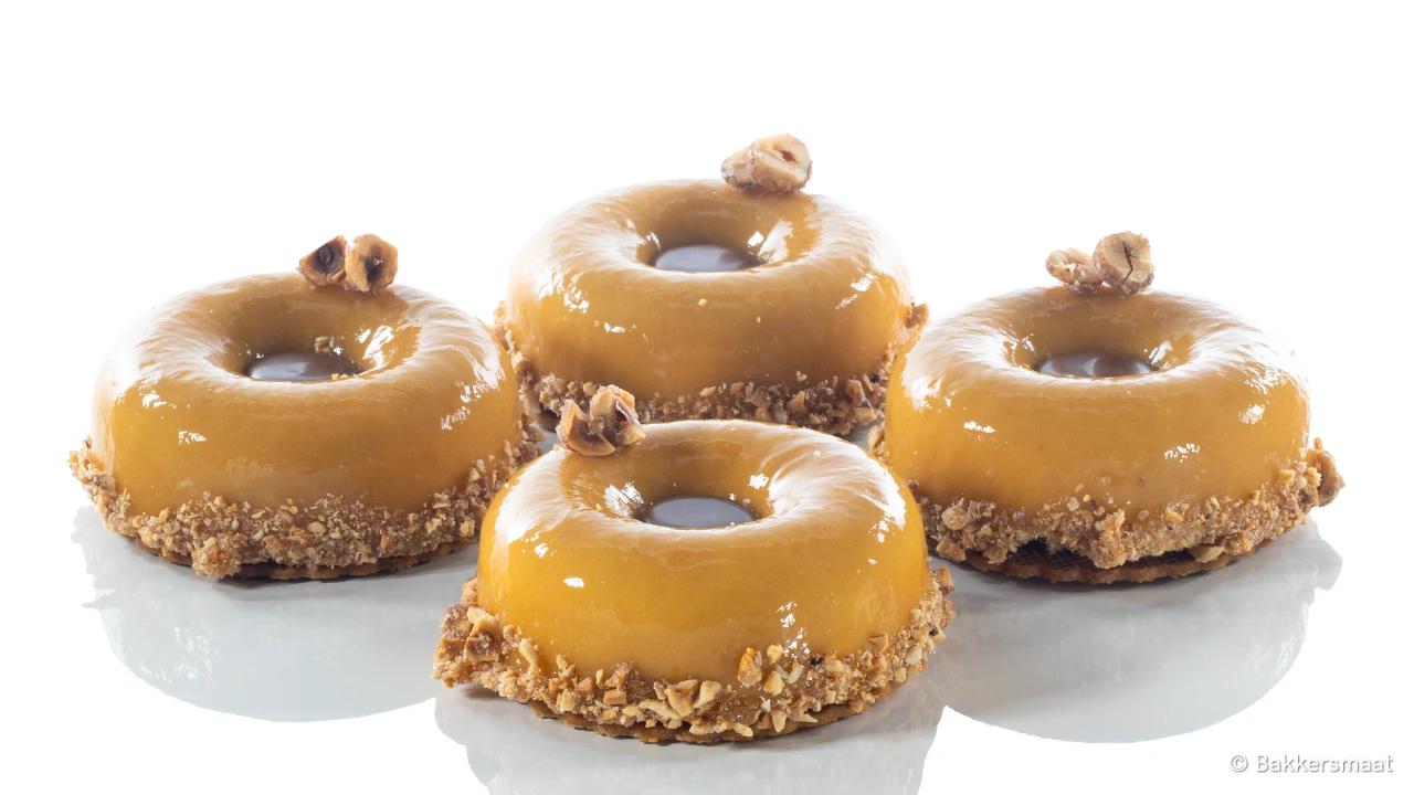 Karamel zeezout patisserie gebak